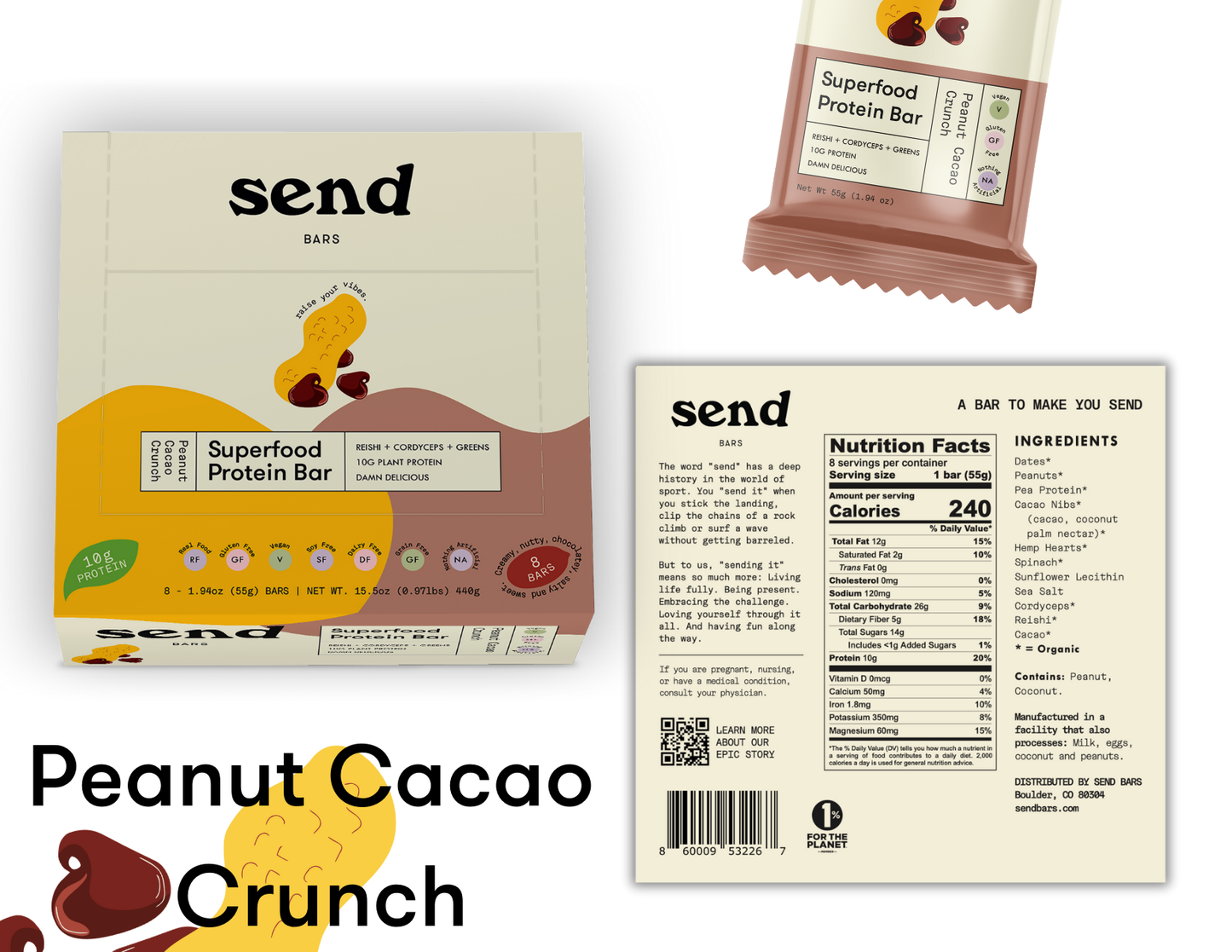 Half Case: Peanut Cacao Crunch