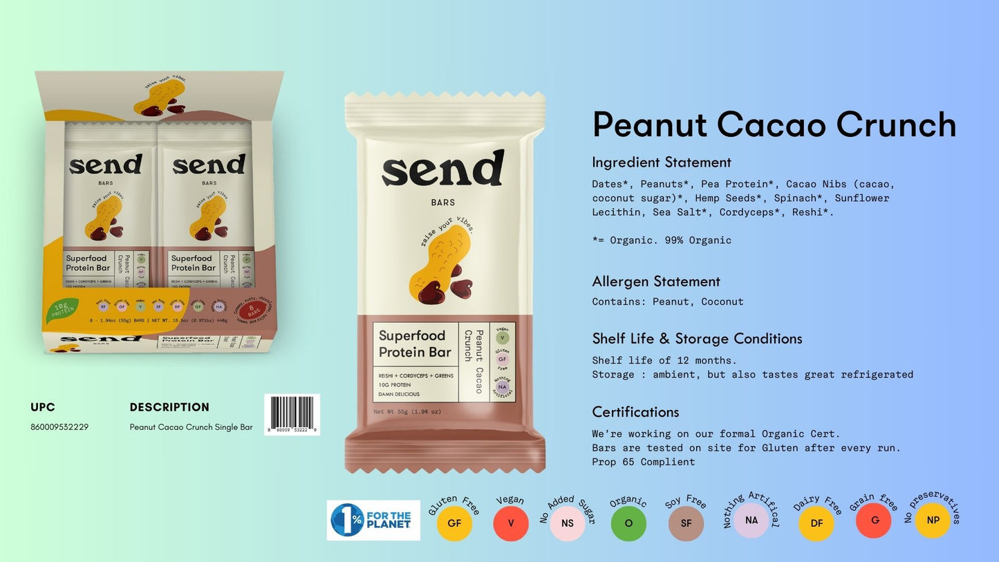 Half Case: Peanut Cacao Crunch