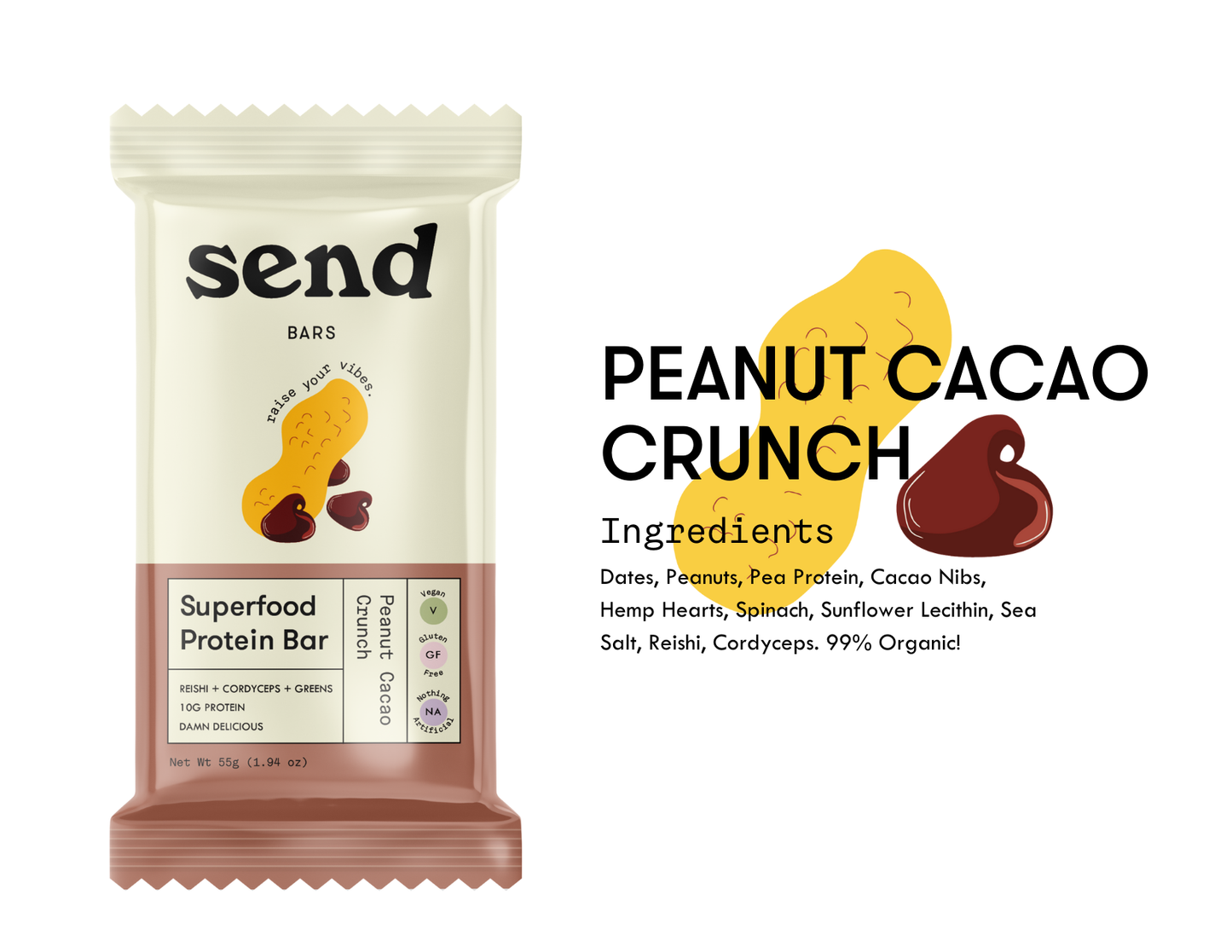 Half Case: Peanut Cacao Crunch